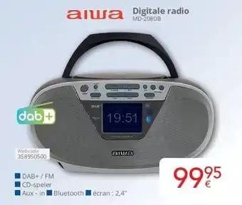 Eldi Digitale radio aanbieding