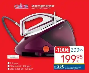 Eldi Stoomgenerator aanbieding