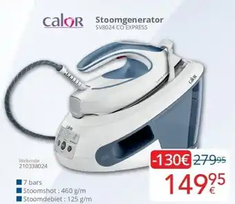 Eldi Stoomgenerator aanbieding