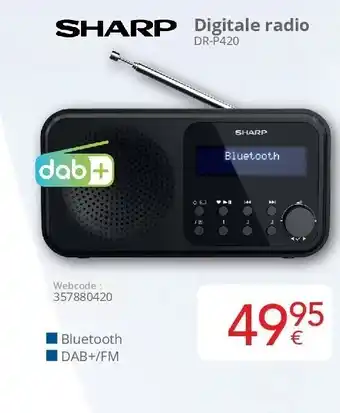 Eldi Digitale radio aanbieding