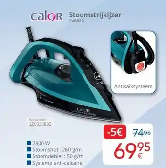 Eldi Stoomstrijkijzer aanbieding