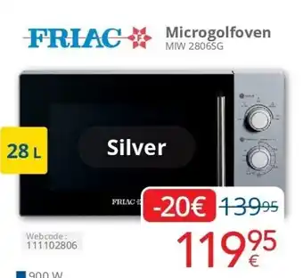 Eldi Microgolfoven aanbieding