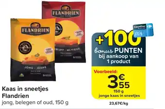 Carrefour Market Kaas in sneetjes Flandrien 150G aanbieding