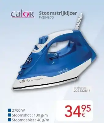 Eldi Stoomstrijkijzer aanbieding