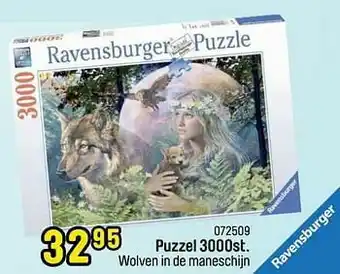 Happyland Puzzel 3000st. aanbieding