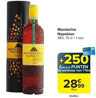 Mandarine Napoléon 38% 70 cl +1 etui