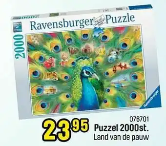 Happyland Puzzel 2000st. aanbieding