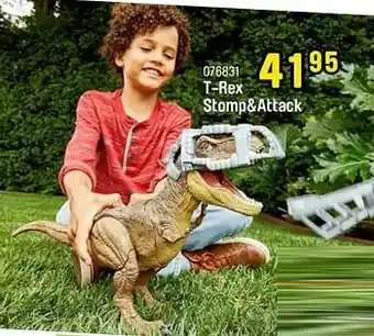 Happyland T-rex stomp+attack aanbieding