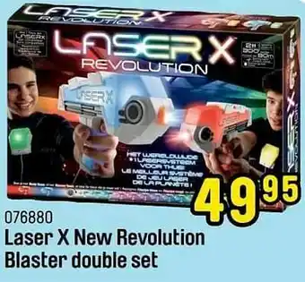 Happyland Laser x new revolution blaster double set aanbieding