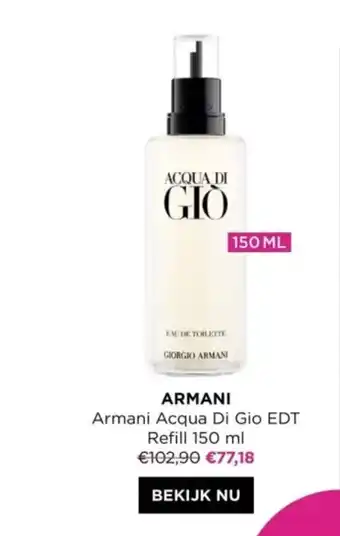 Armani Acqua Di Gio EDT Refill 150 ml
