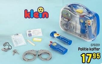 Happyland Politie koffer aanbieding