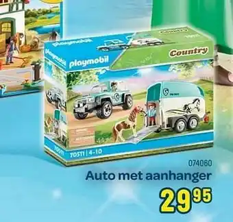 Happyland Auto met aanhanger aanbieding