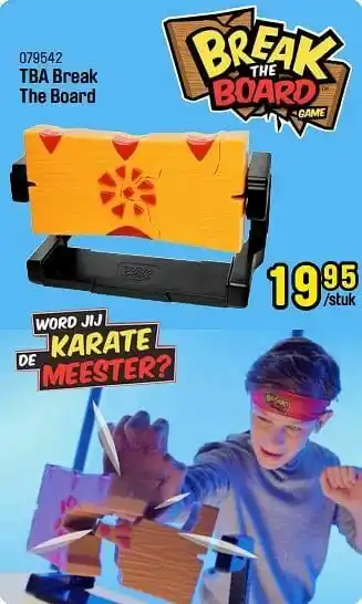 Happyland Tba break the board aanbieding