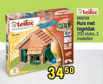 Happyland Huis met tegeldak aanbieding