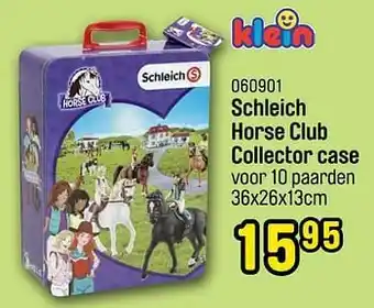 Schleich horse club collector case