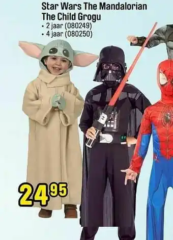 Happyland Star wars the mandalorian the child grogu aanbieding