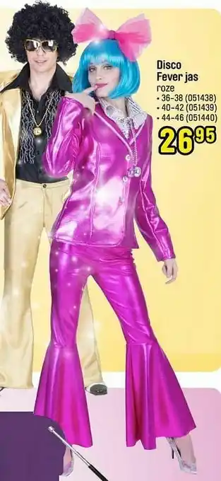 Disco fever jas roze