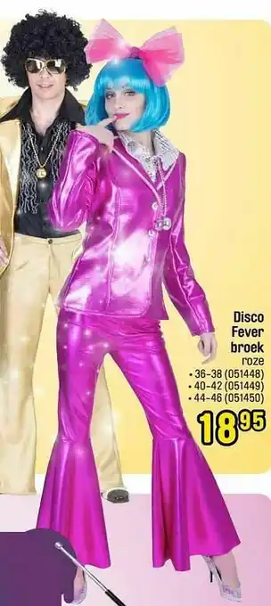Happyland Disco fever broek roze aanbieding