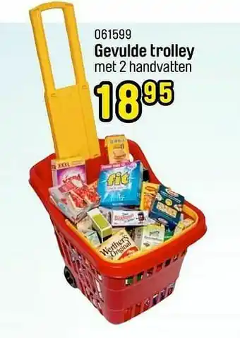 Happyland Gevulde trolley aanbieding