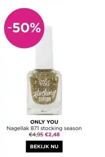 ICI PARIS XL ONLY YOU Nagellak 871 stocking season aanbieding