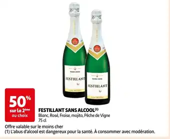 Auchan FESTILLANT SANS ALCOOL 75 cl aanbieding