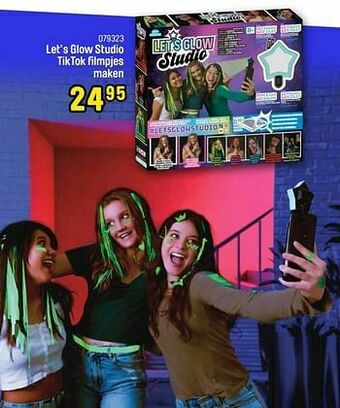 Happyland Let’s glow studio tiktok filmpjes maken aanbieding