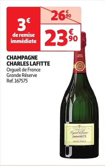 Auchan CHAMPAGNE CHARLES LAFITTE aanbieding