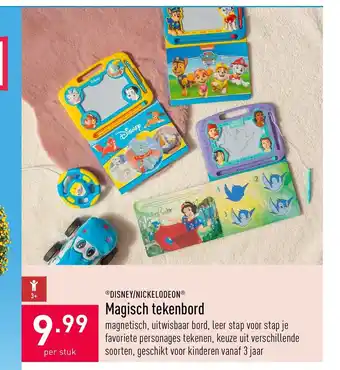 ALDI Disney/Nicklodeon Magisch Tekenbord per stuk aanbieding