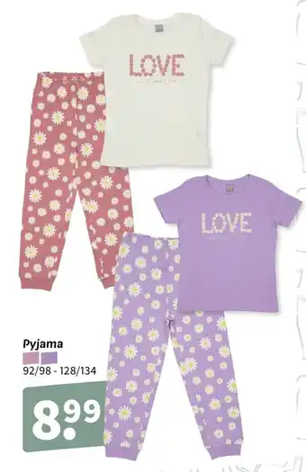 Wibra Pyjama aanbieding