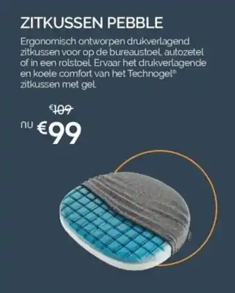 Sleepworld ZITKUSSEN PEBBLE aanbieding