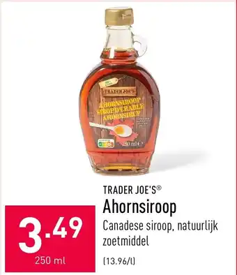 ALDI Ahornsiroop 250ml aanbieding
