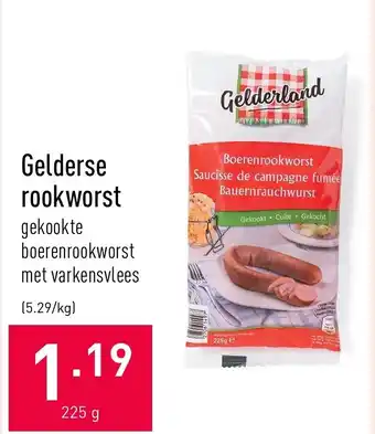 Gelderse rookworst 225g