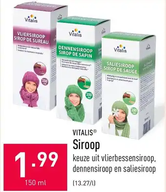 ALDI Siroop 150ml aanbieding