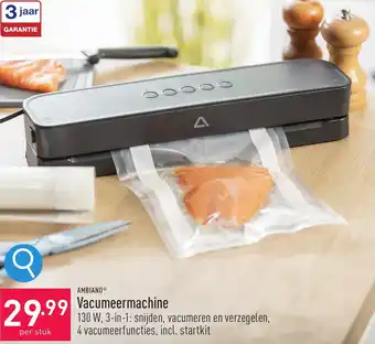 ALDI AMBIANO Vacumeermachine aanbieding