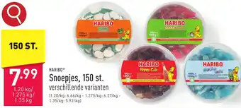 ALDI HARIBO Snoepjes, 150 st. aanbieding