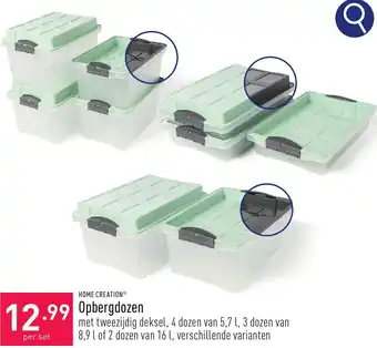 ALDI HOME CREATION Opbergdozen aanbieding