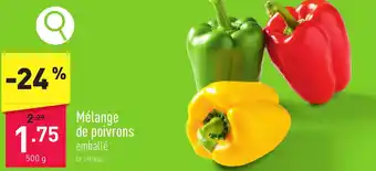 ALDI Mélange de poivrons 500g aanbieding