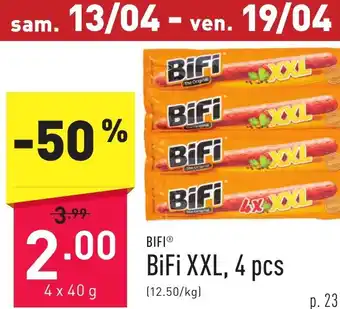 ALDI BiFi XXL, 4 x 40g aanbieding
