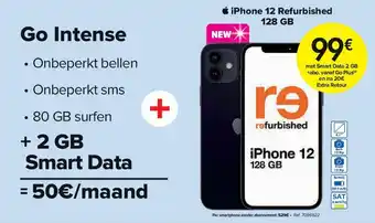 Carrefour iPhone 12 Refurbished 128 GB aanbieding