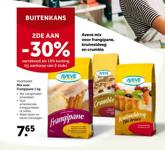 AVEVE Mix voor Frangipane 1kg aanbieding
