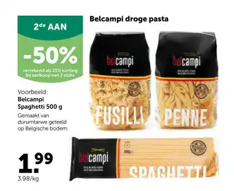 AVEVE Belcampi Spaghetti 500g aanbieding