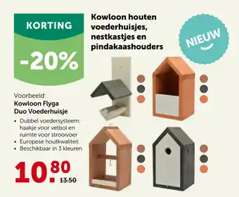 AVEVE Kowloon Flyga Duo Voederhuisje aanbieding