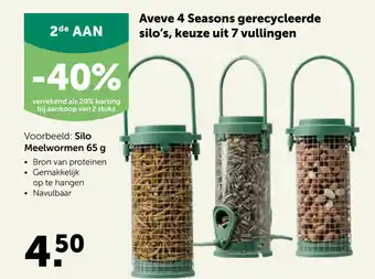 AVEVE Silo Meelworm 65g aanbieding