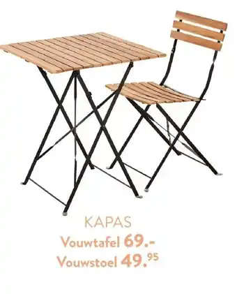 Casa KAPAS Vouwtafel aanbieding