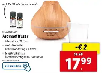 Lidl Aromadiffuser aanbieding
