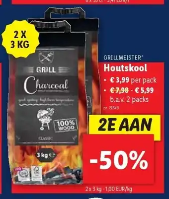 Lidl Houtskool aanbieding