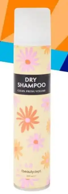 Action The beauty dept droogshampoo per stuk aanbieding