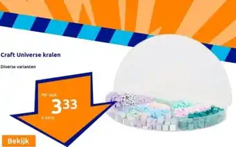 Action Craft Universe kralen aanbieding