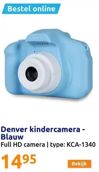 Denver kindercamera - Blauw