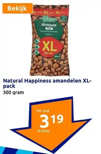 Natural Happiness amandelen XL-pack